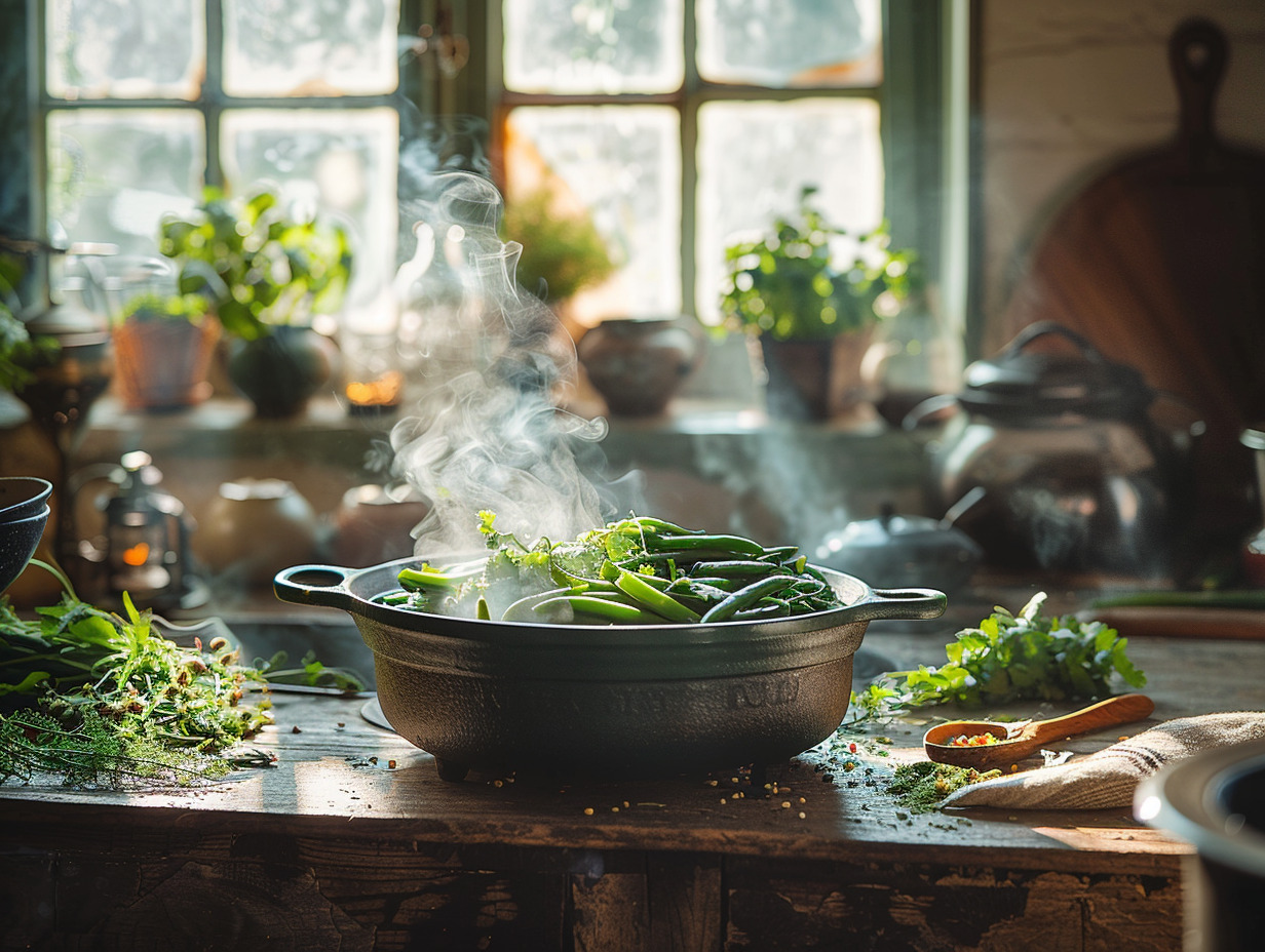 haricots verts cocotte-minute