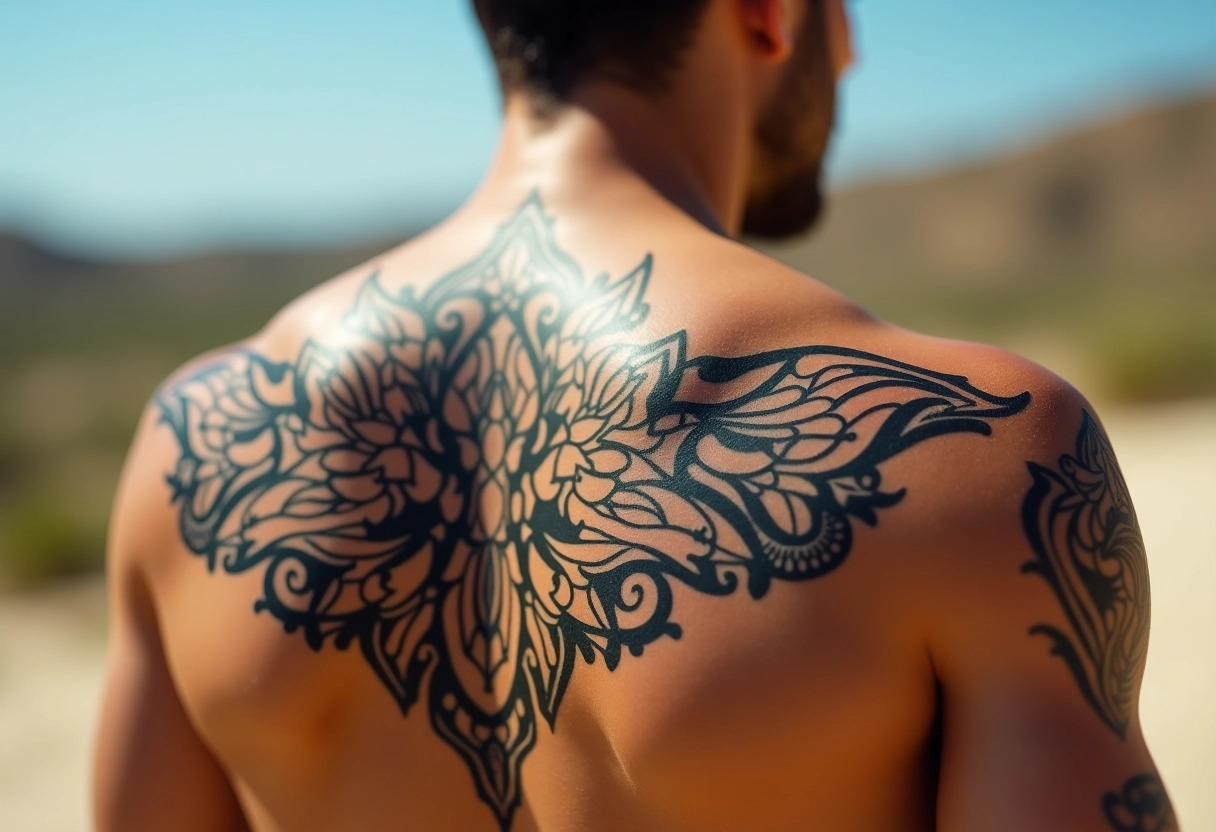 tatouage arabesque