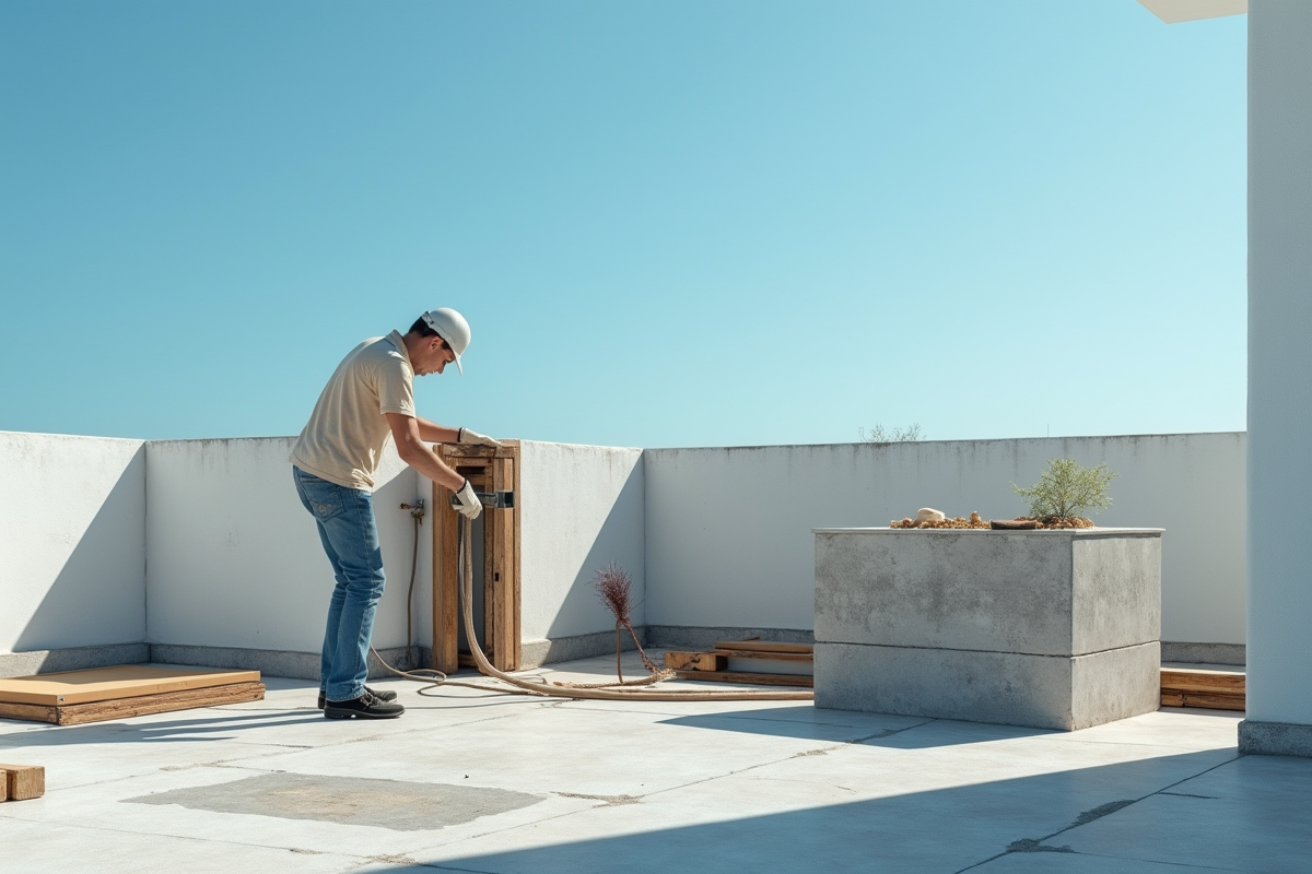 Réparer les fissures sur terrasse : préserver l’esthétique et la solidité