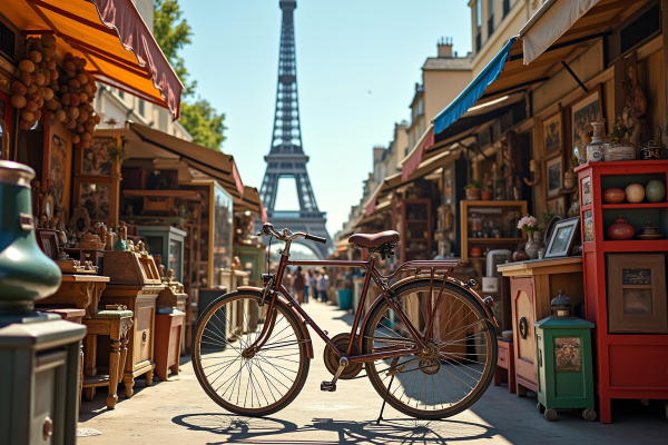 Vélo d’occasion à Paris : dénicher des perles rares chez les brocanteurs