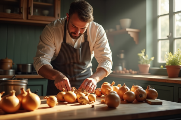 Conserver les oignons : secrets des chefs pour une fraîcheur pérenne