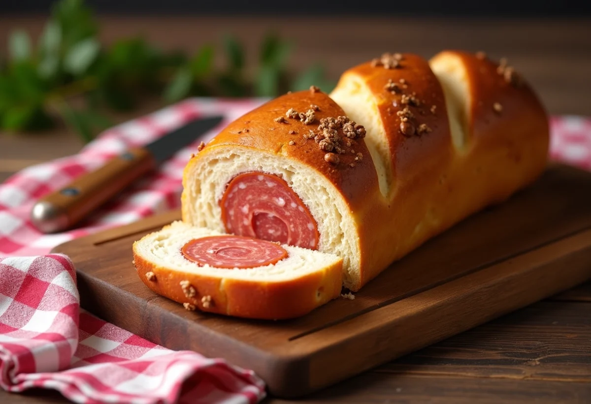 Recette de brioche au saucisson : secrets de la tradition lyonnaise