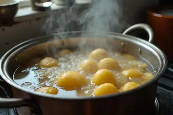 Temps de cuisson des pommes de terre à l’eau : astuces et conseils d’antan